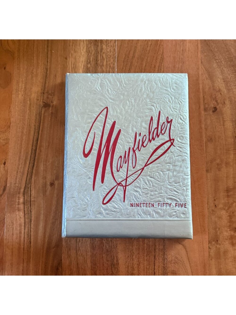1955 Mayfield High School Yearbook Cleveland OH Mayfielder Signed Annual